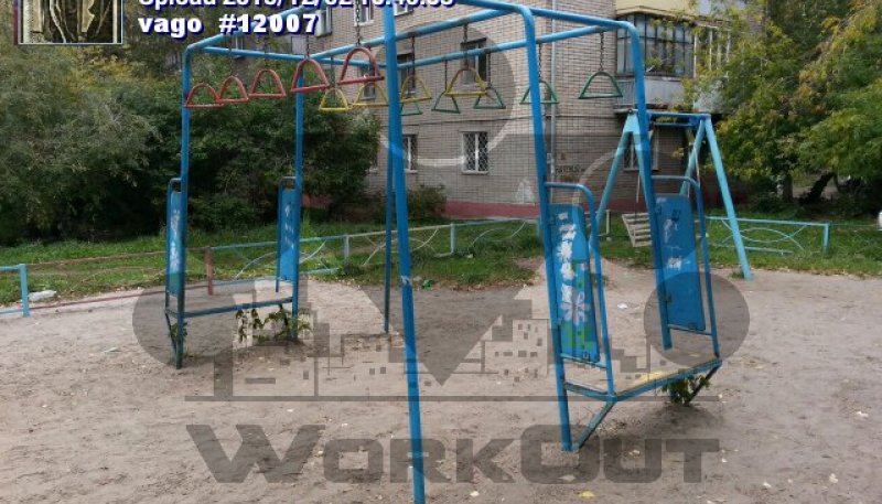 Площадка для воркаута в городе Томск №4614 Маленькая Советская фото